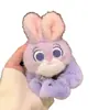 Zootopia Nick Judy Goma para el Cabello Muñeco de Peluche Lindo Goma para el Cabello Cuerda para el Cabello Accesorios para la Cabeza de Dibujos Animados