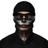 Máscara de Montar para Motocicleta al Aire Libre Cubierta Facial 3D Sudadera Deportiva Sombrero a Prueba de Polvo y Frío Forro de Casco Resistente al Viento