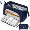 Estuche Multifuncional de Gran Capacidad Transfronterizo de Amazon Caja de Papelería Multicapa Bolsa para Lápices de Estudiante Bolsa de Almacenamiento al por Mayor Portátil