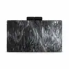 Bolsa de Noite Acrílica Perolada Feminina de Comércio Exterior Transfronteiriço, Bolsa de Mão Clutch de Ombro Único Transversal para Banquete de Casamento