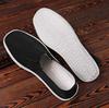 Sapatos de Tecido de Primavera e Verão, Sapatos de Tecido de Pequim Antigos, Slip-ons Masculinos, Sapatilhas Respiráveis com Salto Baixo, Solas de Veludo Cotelê, Estilo Coreano Estilo Chinês