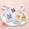 Estuche Deslizante para Tarjetas de ABS Estudiante Pecho Tarjeta de Acceso Tarjeta de Comida Bolsa Anti-pérdida Colgante del Cuello Estuche de Identificación Cubierta Protectora Hombres y Mujeres en stock