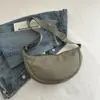 Bolso de Moda Sencillo Tipo Empanada 2024 Verano Nuevo Estilo Coreano Casual Retro Bolso Cruzado Diseño de Nicho Bolso de Hombro para Mujer