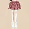 Moda Retro de Verano para Niñas Falda de Pastel a Cuadros Top de Personalidad Dulce Conjunto de Moda Tendencia