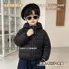 Nueva Chaqueta de Algodón Caliente con Capucha y Canalé para Niños Ropa de Abrigo para Niños y Niñas Abrigo Versátil Lindo Casual Elegante