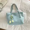 Elegante y Fresco Bolso Tote para Mujer 2026 Verano Nuevo Casual para el Trabajo Bolso de Hombro Color Sólido Ligero Bolso de Axila