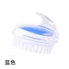 Escova Massageadora de Silicone Eletrodepositada para Shampoo Cabeça Anti-Coceira Limpeza Raspador de Couro Cabeludo Pente de Shampoo Massageador Artefato de Shampoo Transfronteiriço