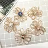 Accesorios para el Cabello de Hada Estilo Antiguo Decoración Flor de Flor de Cuentas de Arroz de Cristal Flor para Disfraz Flor para Zapato Flor para Sombrero Accesorios de Joyería Flor de Ojal Flor Decorativa DIY