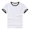 Camiseta de manga corta de licra raglán en blanco, venta al por mayor, uniforme de clase grupal de actividad personalizada, camiseta DIY personalizada, logotipo personalizado