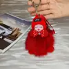 Colgante para Bolso Muñeca Bola de Pelo de Zorro Llavero Muñeca Durmiendo Linda Colgante Llavero de Coche