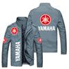 Comércio exterior europeu e americano AliExpress jaqueta cardigã casual masculina jaqueta corta-vento à prova de vento para atividades ao ar livre com estampa de logotipo de carro masculino