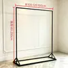 Suporte de Exibição Hanfu Xiuhe, Cabideiro Estilo Chinês, Suporte de Exibição para Estúdio de Casamento, Exibidor Simples de Chão para Roupas e Adereços