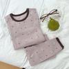 Novo Upgrade 10A Antibacteriano ~ Roupa de Descanso Infantil Sem Costura Classe A Lã Stretch Pijama de Desenho Animado Roupa e Calça de Outono Atacado