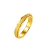 Anillo giratorio de acero inoxidable esmerilado de 4/6/8 mm, un artículo popular en Amazon para ventas transfronterizas, venta al por mayor de anillos giratorios de acero de titanio para aliviar el estrés