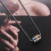 Collar de Titanio Seis Colores para Hombre de Cintura Pequeña Cadena de Lana Versátil Hip-hop Celebridad de Internet Venta Caliente Transfronteriza Mismo para Hombres y Mujeres Parejas