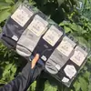 Qianzu Hilo Colección Nueva Otoño/Invierno: Calcetines de Algodón Sueltos a Media Pantorrilla para Mujer y Hombre, Tejidos a Máquina, Diseño Simple de Cintura Media, Wholesale 26