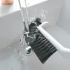Cepillo limpiador de grietas multifuncional, cepillo para el suelo del baño y el inodoro, cepillo limpiador de grietas de suelo de cerdas duras