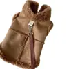 Colete quentinho para outono e inverno, estilo Teddy, adequado para filhotes, roupa para cachorro para Mibi Bear, Lulu da Pomerânia, pets pequenos de outono, gatos