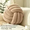 Cojín redondo tejido a mano anudado para sofá y cabecero de cama, cojín, cojín redondo, cojín de sofá, disponible para dropshipping