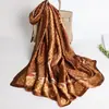 Bufanda de Seda Brocada Estilo Nuevo 2025 para Mujer, Primavera y Otoño, Elegante Versión Coreana, Bufanda de Seda Versátil de Hangzhou y Chal