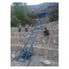 Construcción Grúa de pendiente para carga y descarga tipo riel, alimentador de pendiente para construcción de villa, coche eléctrico de escalada