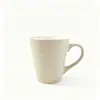Taza con Logo Personalizado, Taza de Agua de Cerámica Color Crema, Taza Hecha a Medida, Taza de Hotel Grabada Personalmente, Taza de Café Publicitaria