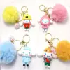 Llavero de Muñeca Colgante de Dibujos Animados Lindo Sanrio Decoración para Llavero de Coche Accesorios para Llavero de Teléfono Móvil Venta al por Mayor