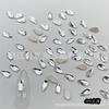 Estilo Individual Blanco (Opcional) Pedrería para Uñas de Forma Irregular con Base Plana, Pedrería de Vidrio, Pedrería de Cristal, Artículo Popular de Celebridad de Internet