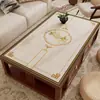 Nuevo Mantel para Mesa de Café Estilo Chino Impermeable, Resistente al Aceite y Anti-quemaduras Protector de Mesa de Comedor de Lujo Accesible Película Protectora de Aislamiento Térmico
