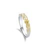 El Anillo de Pareja de Plata de Ley S999 para Pie con Cruz de Nombre de Fe Nuevo Anillo para Hombre y Mujer Joyería de Alta Gama Regalo de Cumpleaños