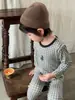 2026 Nuevo Conjunto de Ropa de Otoño para Bebé Algodón Puro Clase A Pijama Infantil Niñas Pequeñas Ropa Interior Térmica Engrosada Niños