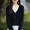 Suéter de lã penteada falsa de duas peças, meia gola alta, feminino, outono e inverno, nova camisa de base interna de renda, suéter de malha estiloso