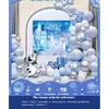 Conjunto de Balões de Aniversário Infantil para Crianças de 1 a 5 Anos, Suprimentos de Decoração para Cena de Festa, Conjunto Completo para Meninos e Meninas