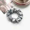 Goma para el pelo plisada de seda transfronteriza, Goma de pelo de alta elasticidad, Duradera y suave con el cabello, Cuerda para el pelo de coleta, Goma de pelo simple