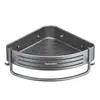 Estante triangular para baño transfronterizo, estante de almacenamiento para artículos de tocador de baño sin taladro para montar en la pared