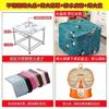 Mesa de comedor cuadrada plegable de acero inoxidable con un solo fuego para el hogar, mesa integrada con fuego para invierno de Hunan