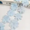 Organza Multicamadas Renda com Strass Costurada à Mão Decorações Infantis Sacos para Sapatos Decoração de Vestido de Noiva Acessórios Florais DIY