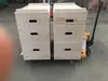 Caja de Salto de Madera Cuatro en Uno para Levantamiento de Pesas, Rack para Sentadillas, Equipo de Gimnasio Comercial, Caja para Barra