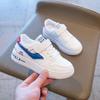 Sapatos Infantis, Sapatos Brancos para Meninas, Novos Sapatos de Couro de Sola Macia para Primavera e Outono, Sapatos Infantis Masculinos para Crianças Médias e Grandes, Sapatos Esportivos Infantis