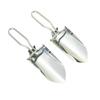 Pala Plegable para Exterior Multifuncional de Acero Inoxidable Pala Camping Pesca Pala para Cavar Lombrices Jardinería de Flores Pala Pequeña Pala para Cubitos de Hielo