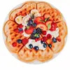 Manta con Estampado de Burrito Mexicano de Franela Seleccionada Transfronteriza Manta Gruesa para Siesta Redonda Personalizada con Estampado de Pizza Manta para Sofá
