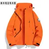 Chamarra cortavientos estilo camello para hombre y mujer, cortavientos tres en uno, impermeable, resistente a las manchas, para exteriores, traje de senderismo y montañismo