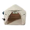 Tienda Inflable Totalmente Automática para Camping al Aire Libre Nuevo Exterior Oxford Engrosado Equipo para Acampar Durante la Noche Cabaña de Cresta