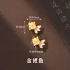 Acessórios de Joias Antigos Cor Dourado Fosco Dourado Preservação de Cor Acessórios de Contas com Furo Grande Atravessado Estilo Chinês Pulseira DIY Colar Contas