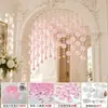 Campanillas de viento acrílicas para manualidades, accesorios decorativos, cadena de conchas terminada, cortina colgante, piezas redondas, cortina de puerta hecha a mano, accesorios de partición y materiales