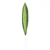 Hojas Artificiales Brasileñas Transfronterizas, Hojas Tropicales al por Mayor, Hojas de Nido de Pájaro, Materiales para Paredes de Plantas Verdes, Hojas para Decoración Floral de Bodas