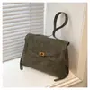 Nova Bolsa Kelly Fashion Retrô 2026 com um Toque de Nicho, Bolsa de Ombro Único Transversal, Bolsa Tote Versátil de Grande Capacidade