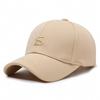 Boné de Baseball com Carta de Outono Atacado Bordado Simples Moderno Chapéu Masculino e Feminino Estilo Coreano Mostra Rosto Pequeno Moda Boné com Aba