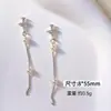 Accesorios de manicura para celebridades de internet cadena con colgante de mariposa borla mariposa hueca corazón estrella luna cadena de cola de pez accesorios de uñas ponibles