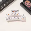 Halloween Europeu e Americano Transfronteiriço Presilha Garra Leopardo Temperamento Xadrez Estampa de Vaca Disco de Cabeça Traseira Grampo de Cabelo Grampo Acessórios de Cabelo